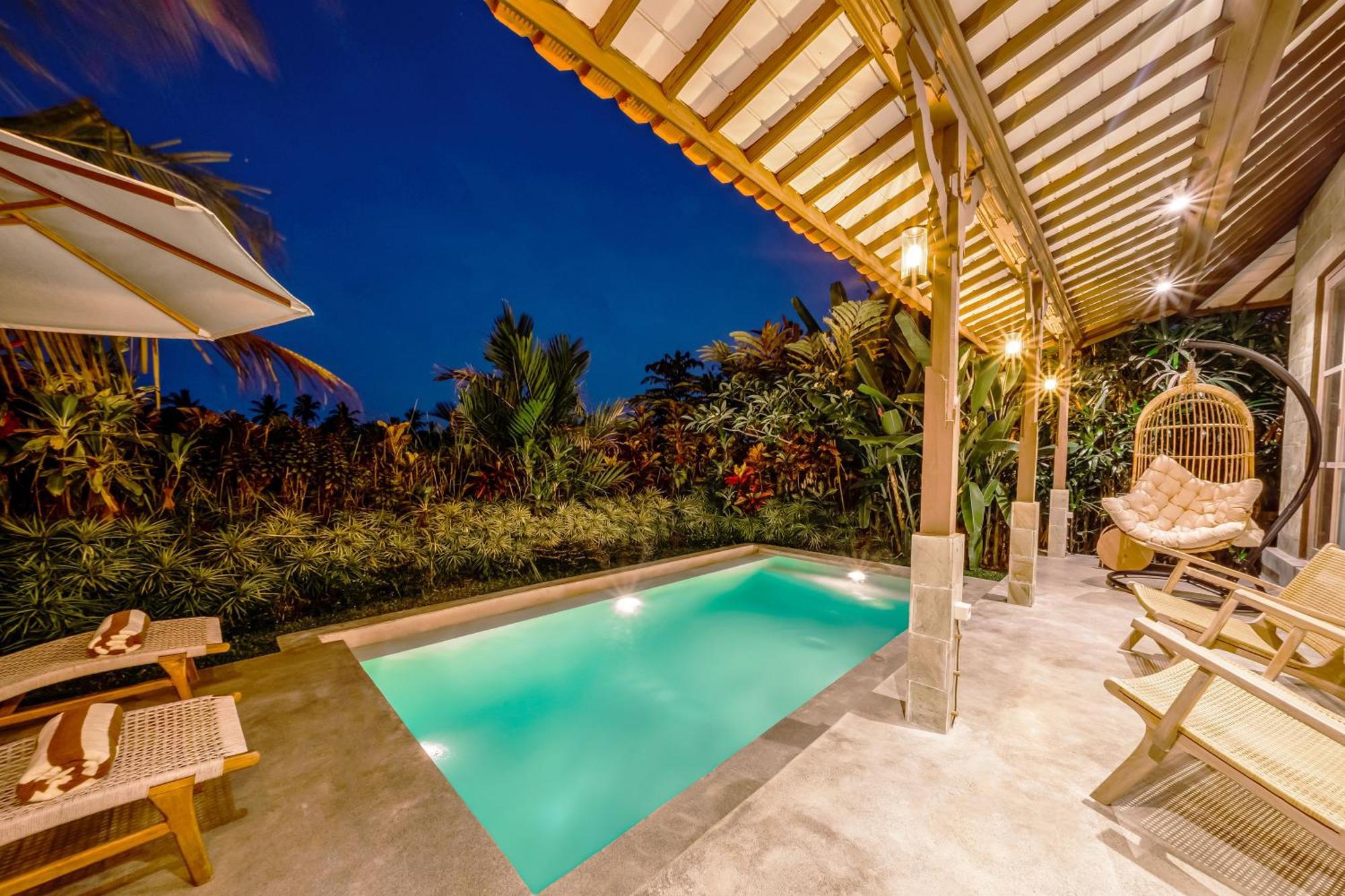 Nyaman Villas By Evdekimi Ubud חדר תמונה