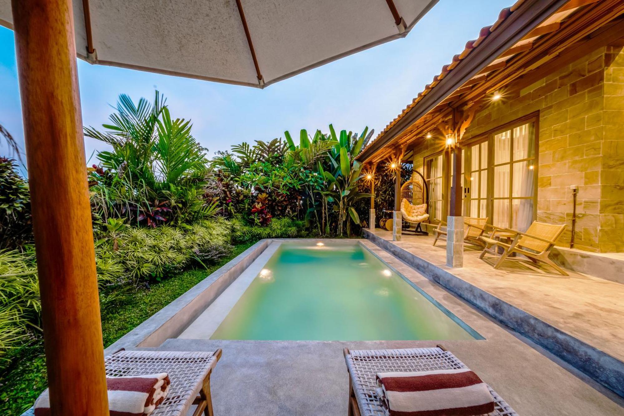 Nyaman Villas By Evdekimi Ubud חדר תמונה